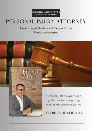 Expert Legal Guidance & Support from Personal Injury Attorney