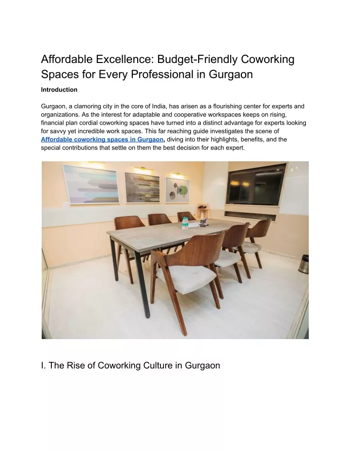 affordable excellence budget friendly coworking