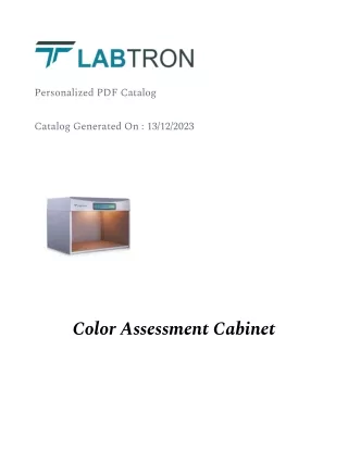 Color Assessment Cabinet