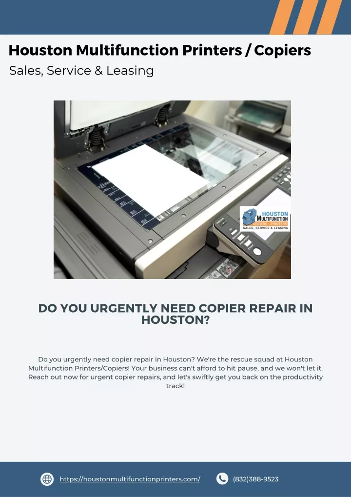 houston multifunction printers copiers sales