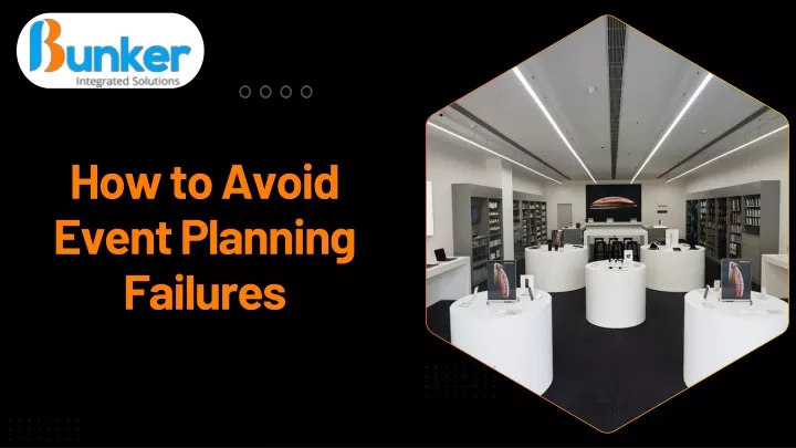 how to avoid event planning failures