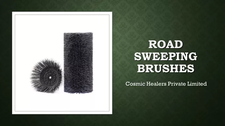 road sweeping brushes