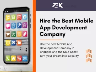 Hire the Best Mobile App Development Company