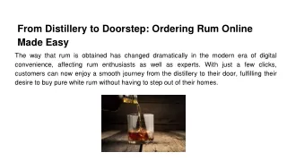 From Distillery to Doorstep_ Ordering Rum Online Made Easy