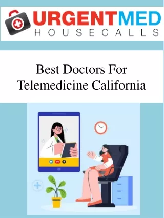 Best Doctors For Telemedicine California