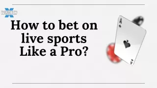 How to bet on live sports Like a Pro | Online Games Betting | Winexch