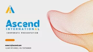 Ascend International (AI) Company Presentation