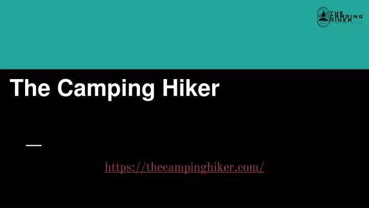 the camping hiker