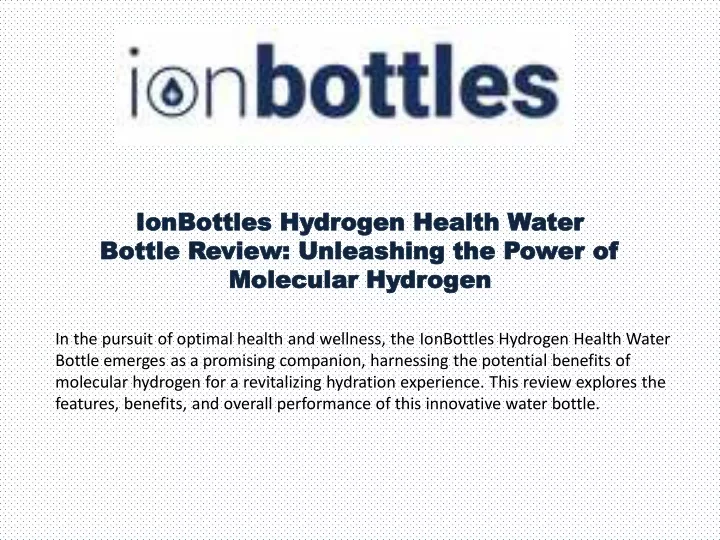 ionbottles ionbottles hydrogen health water