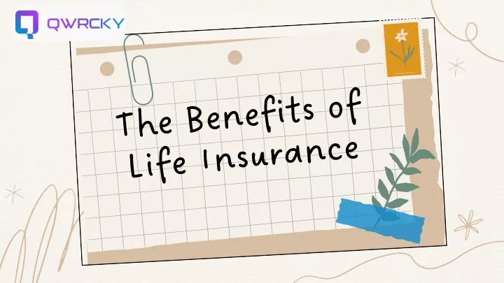 the benefits of life insurance