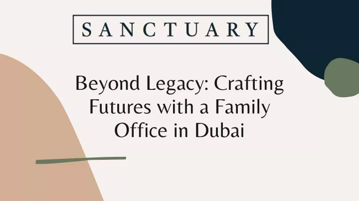beyond legacy crafting futures with a family