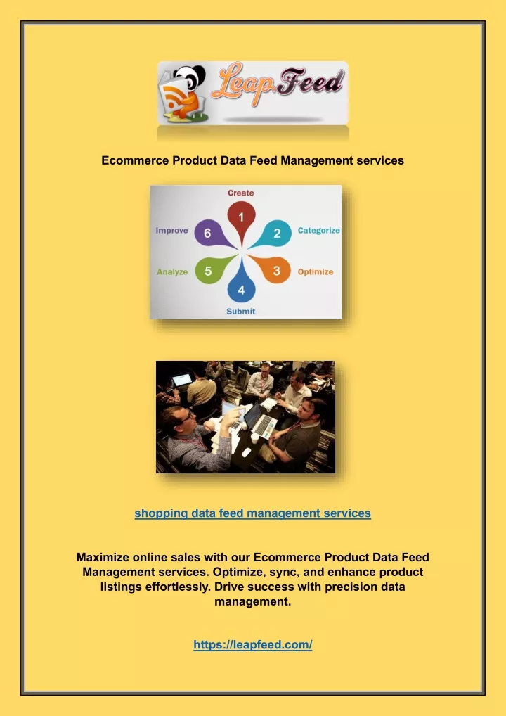 ecommerce product data feed management services