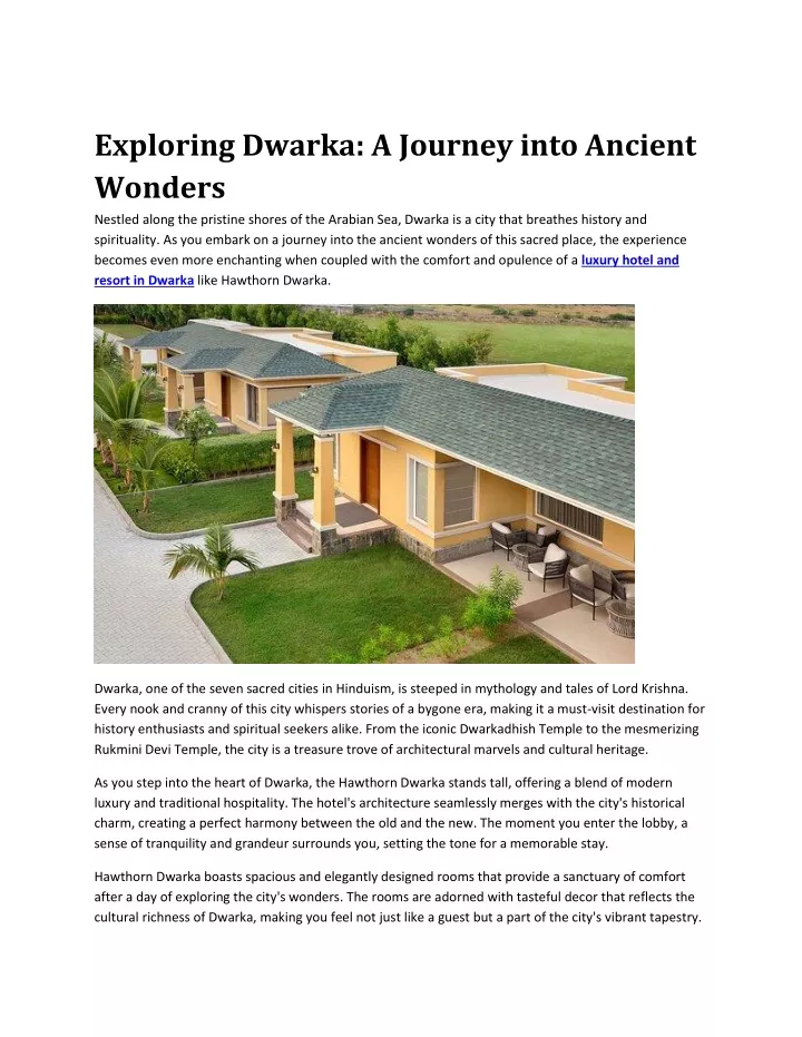 exploring dwarka a journey into ancient wonders