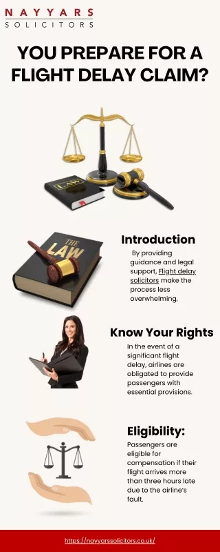you prepare for a flight delay claim