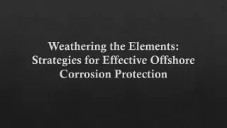Offshore Corrosion Protection Market Size Worth USD 6.53 Billion 2032| A CAGR of