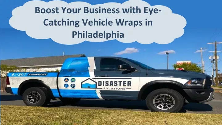 boost your business with eye catching vehicle