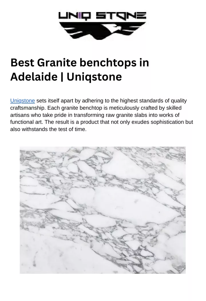best granite benchtops in adelaide uniqstone