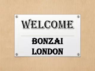 welcome