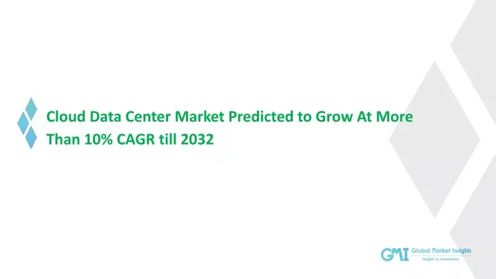 cloud data center market predicted to grow