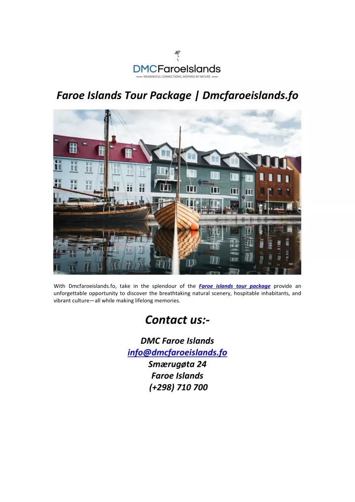 faroe islands tour package dmcfaroeislands fo