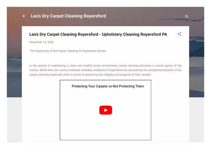 leo s dry carpet cleaning royersford