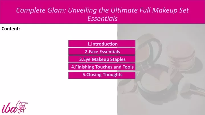 PPT - Unveiling Glamour: The Ultimate Guide to Building Your Perfect 