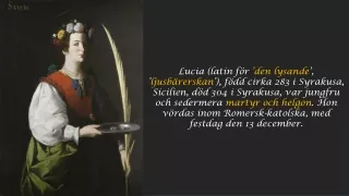 lucia latin f r den lysande ljusb rerskan