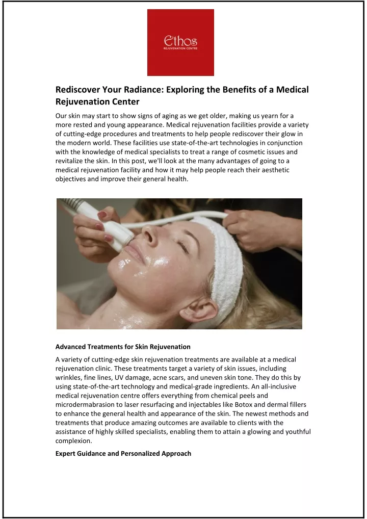 rediscover your radiance exploring the benefits