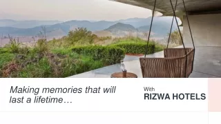 with rizwa hotels