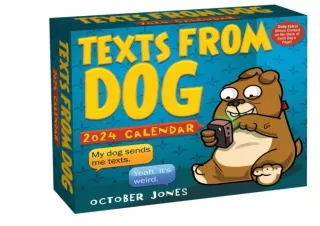 ❤️PDF⚡️ Dog Shaming 2024 Day-to-Day Calendar