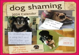 [PDF❤️ READ ONLINE️⚡️] Texts from Dog 2024 Day-to-Day Calendar