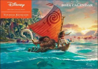 $PDF$/READ/DOWNLOAD️❤️ Disney Dreams Collection by Thomas Kinkade Studios: 12-Month 2024 M