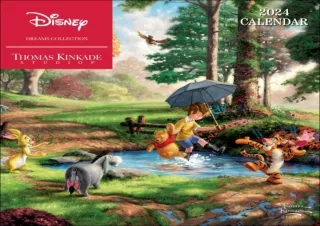 ⚡️PDF/READ❤️ Disney Dreams Collection by Thomas Kinkade Studios: 2024 Wall Calendar