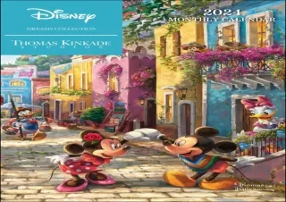 [PDF]❤️DOWNLOAD⚡️ Disney Dreams Collection by Thomas Kinkade Studios: 2024 Mini Wall Calen