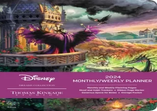 [DOWNLOAD]⚡️PDF✔️ Disney Dreams Collection by Thomas Kinkade Studios: 12-Month 2024 Monthl