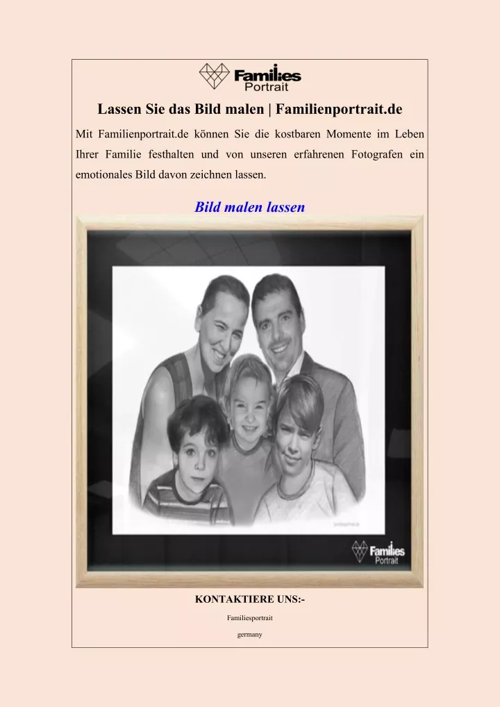 lassen sie das bild malen familienportrait de