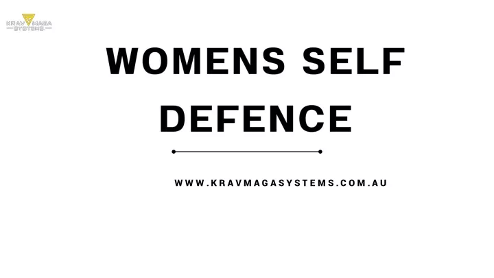 womens self defence