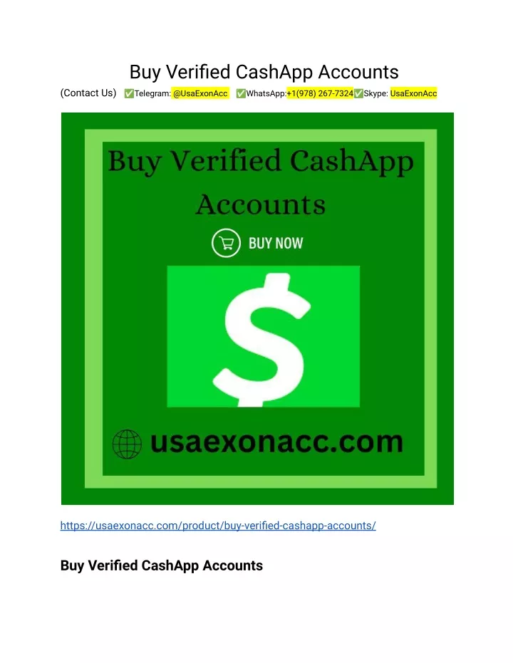 buy verified cashapp accounts contact us telegram