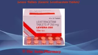 Levera  Tablets (Generic  Levetiracetam Tablets)