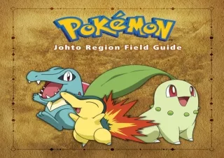 book❤️[READ]✔️ Pokémon Kanto Region Field Guide