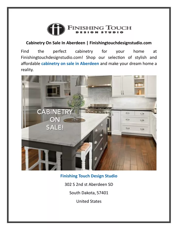 cabinetry on sale in aberdeen