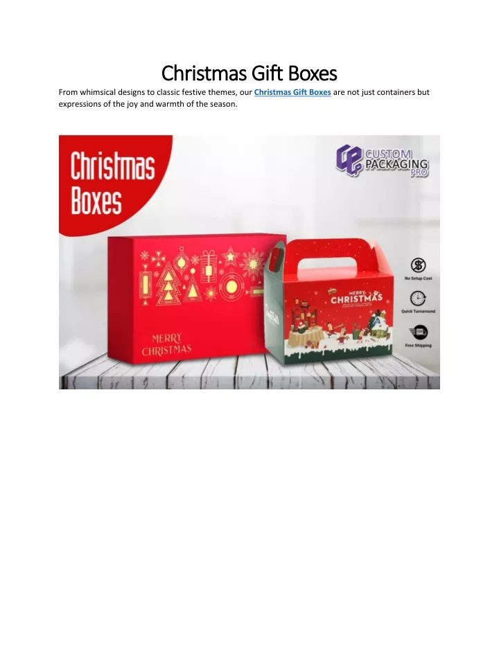 christmas gift boxes christmas gift boxes