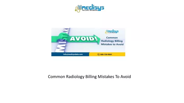 common radiology billing mistakes to avoid