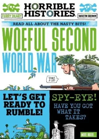 Kindle✔️(online❤️(PDF) Woeful Second World War (Horrible Histories)