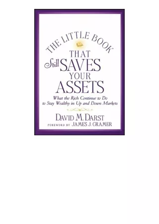 Download⚡(PDF)❤ The Little Book that Still Saves Your Assets What The Rich Conti
