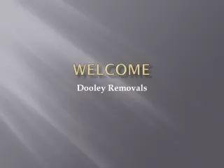 welcome