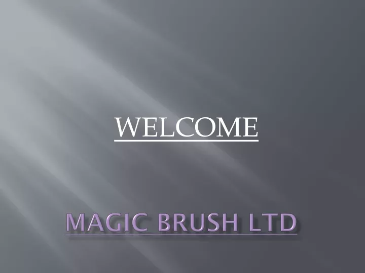 magic brush ltd