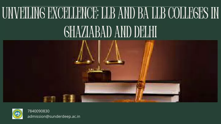 unveiling excellence llb and ba llb colleges