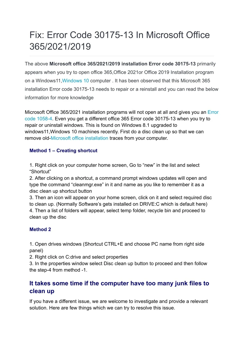PPT - Fix_ Error Code 30175-13 In Microsoft Office 365_2021_2019 ...