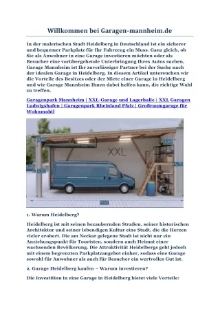 willkommen bei garagen mannheim de